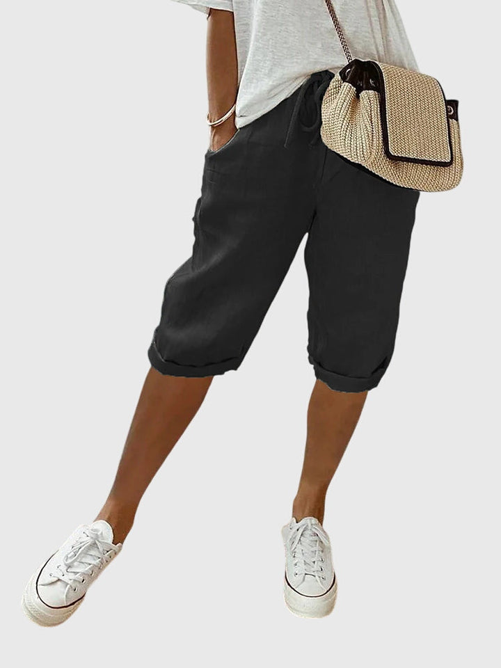 Clara | Elegant Paisley Pants