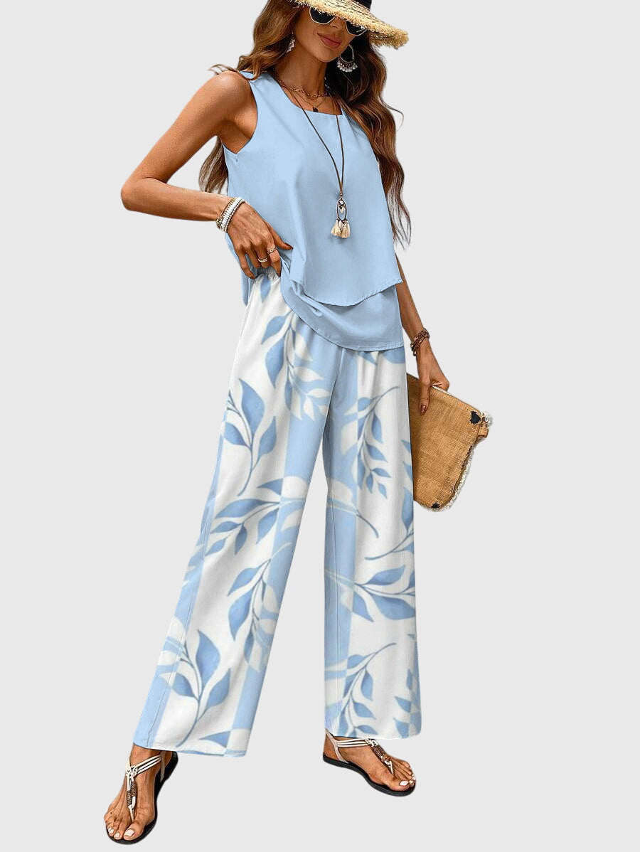 Clara | Elegant 2-Piece Summer Set