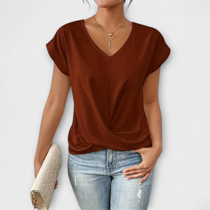 Clara | Elegant V-neck Top