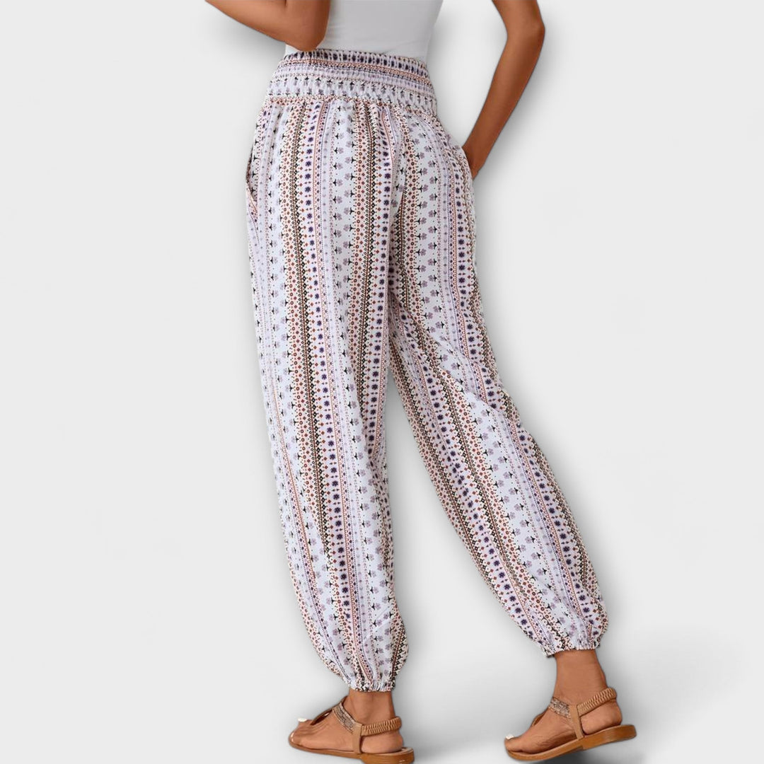 Clara | Ethnic Graphic Pants