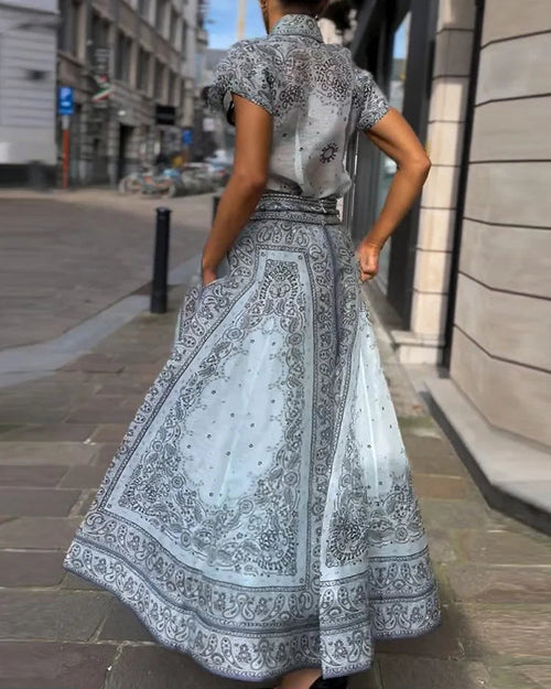 Adele - Two Piece Boho Print Set