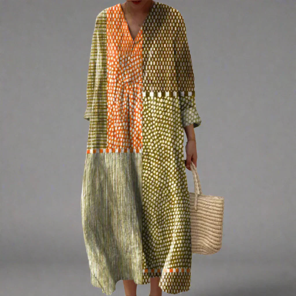 ISLA PATTERNED DRESS