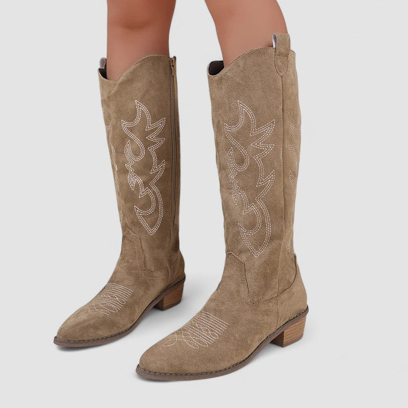 Clara - Orthopedic Western Boots