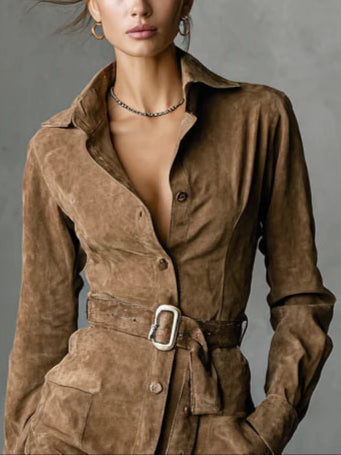 Jéssara - Classic Button-Up Dress