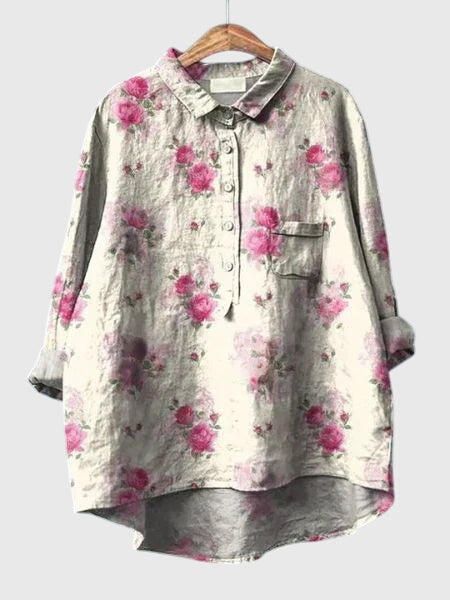 Clara | Floral Print Blouse