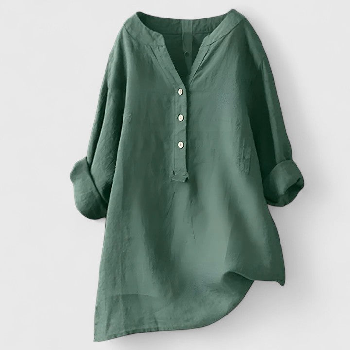 Clara | Elegant Button-Front Shirt